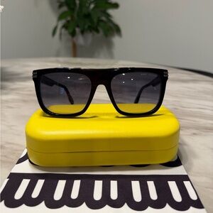 Marc Jacobs Sunglasses - 586/S Black with gold accent